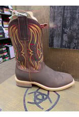Hyer Mens Chase HM11025 Brown Roughout Western Boots