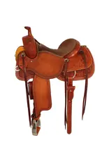 Scott Thomas Saddlery  Ranch Cutter Saddle RC500 16” Seat Wide Tree