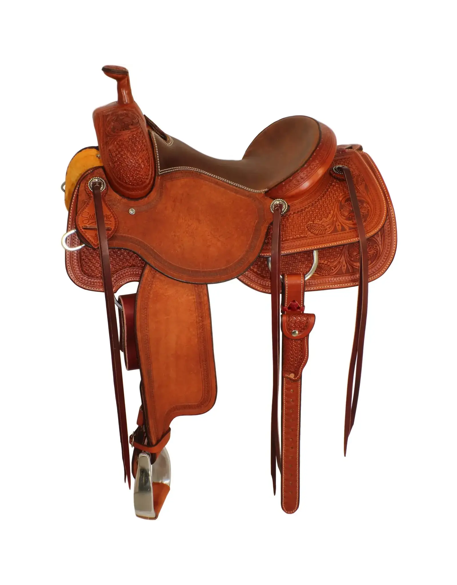 Scott Thomas Saddlery  Ranch Cutter Saddle RC500 16” Seat Wide Tree