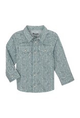 Wrangler Wrangler Baby Boy Long Sleeve Pearl Snap Western Shirt 112359675