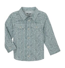 Wrangler Wrangler Baby Boy Long Sleeve Pearl Snap Western Shirt 112359675