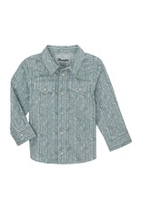 Wrangler Wrangler Baby Boy Long Sleeve Pearl Snap Western Shirt 112359675