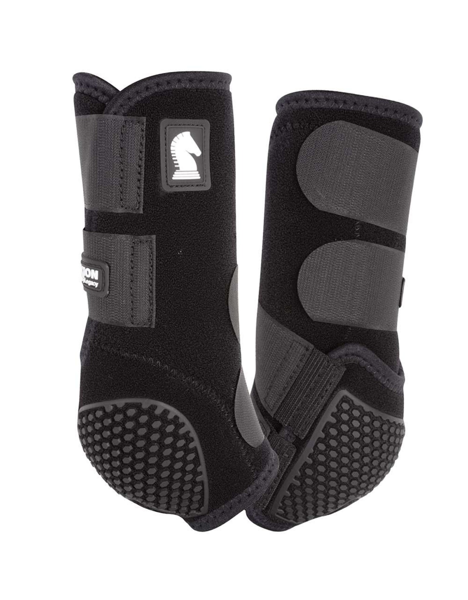 Classic Equine  Flexion FCLS102 Black Front Boots Sz. Medium