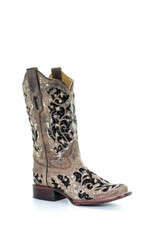 Corral Corral Ladies Black/Tan Glitter A3648 Western Boots