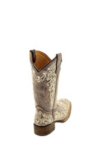 Corral Corral Ladies Square Toe A2663 Wedding Boots