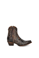 Circle G Circle G Ladies Black Embroidery Side Zip Western Booties L5917