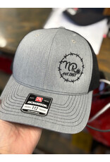NR Nelson Royal's Small Barbwire Side Logo Cap HG/BLK 112-1007
