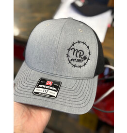 NR Nelson Royal's Small Barbwire Side Logo Cap HG/BLK 112-1007
