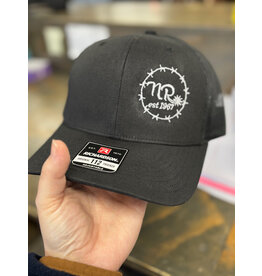 NR Nelson Royal's Small Barbwire Side Logo Cap BL/BL 112-1004