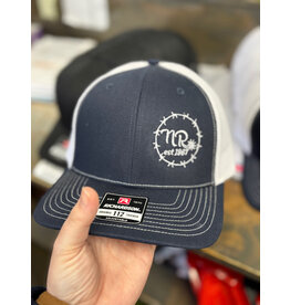 NR Nelson Royal's Small Barbwire Side Logo Cap NV/WH 112-1005