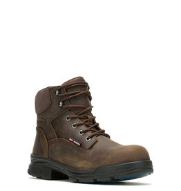 Wolverine Men's Waterproof Durashock 6” Dark Brown W240023 Work Boots