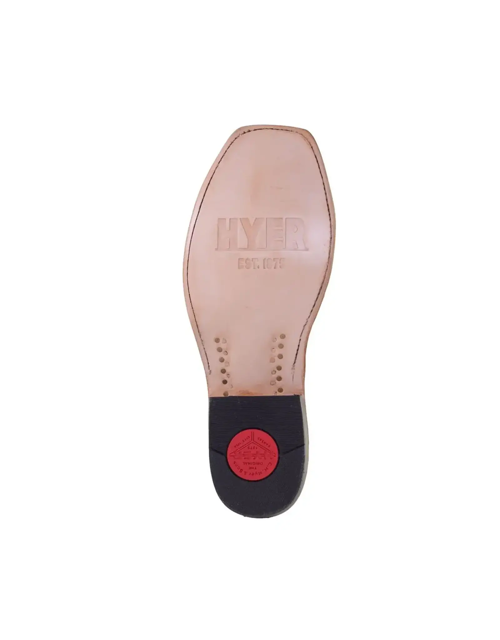 Hyer Hyer Ladies Cutter Toe Willowbrook Roughout HW42014 Sand Western Boots