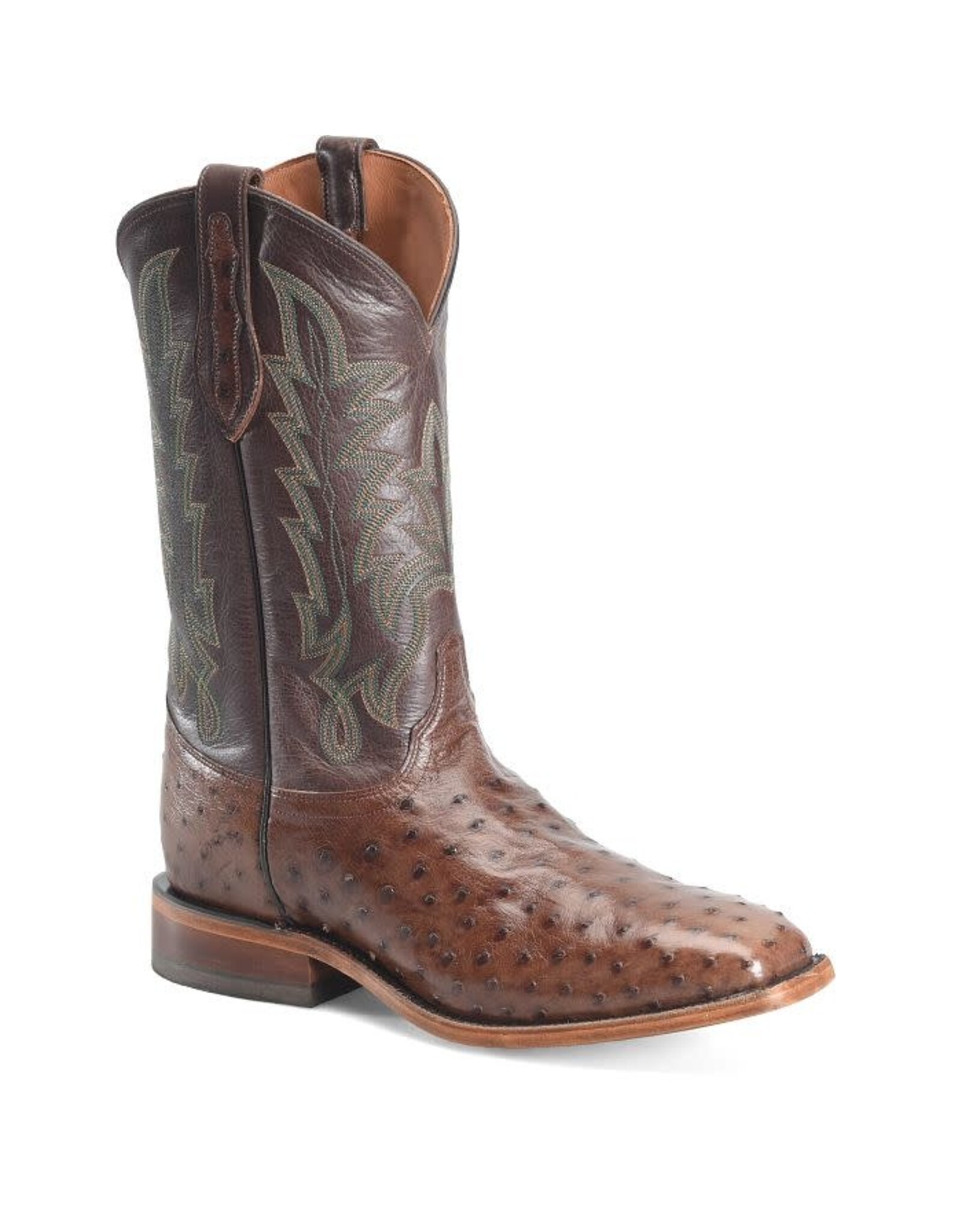 Justin Men's Rancher Kango Tobac Full Quill Ostrich GR5334 Western Boots