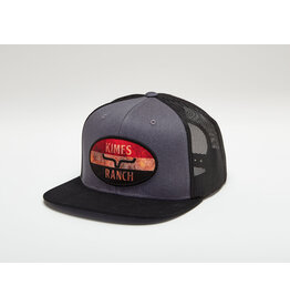 Kimes Ranch American Standard Dark Red Trucker Cap