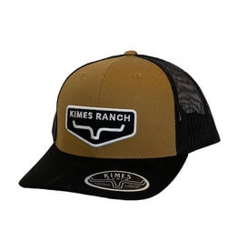 Kimes Ranch Kimes Ranch Lander Workwear Brown/Black Cap