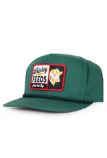 Whiskey Bent Hat Co. Whiskey Bent Hat Co. The Grazer Green Trucker Hat