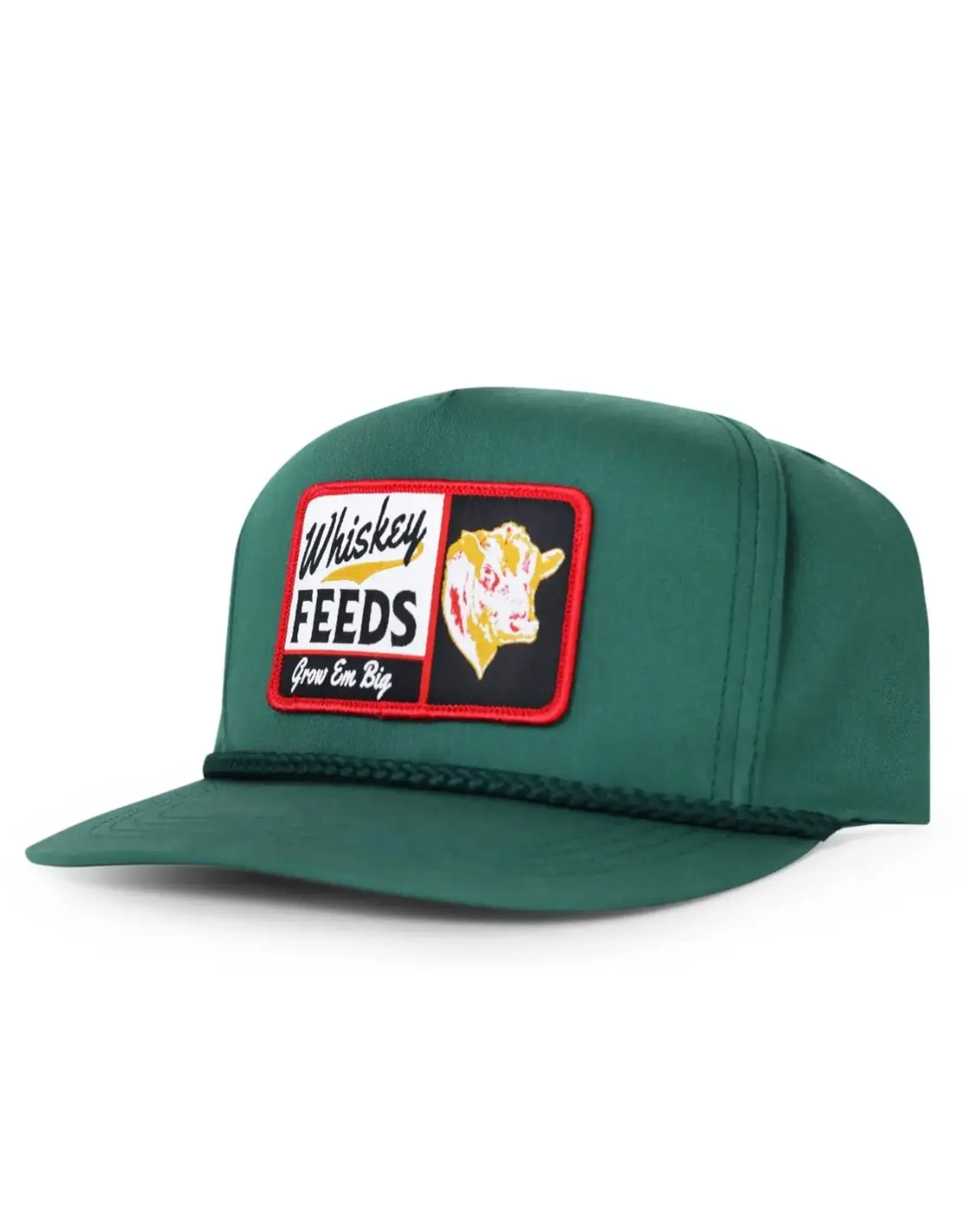 Whiskey Bent Hat Co. Whiskey Bent Hat Co. The Grazer Green Trucker Hat