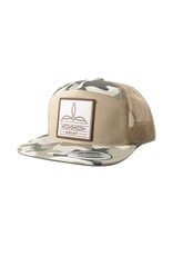 Ariat Ariat 7 Panel Camo Boot Stitch Ball Cap A3000920146