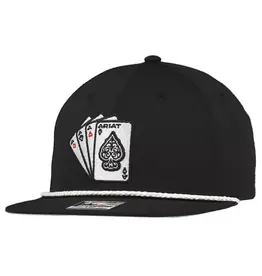 Ariat Ariat Aces Black Ball Cap A300086901