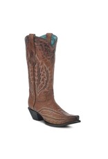 Corral Corral Ladies Cognac Embroidered Western Boots Z5346