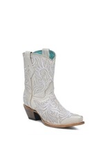 Corral Corral Ladies Bone Embroidery Ankle Boots Z5344