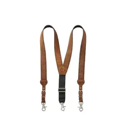 Nocona Nocona Leather Basketweave Suspenders N8512444-M