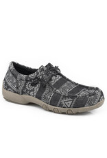 Roper Roper Ladies Chillin' Aztec Black 09-021-1791-2617 Casual Shoes Discontinued