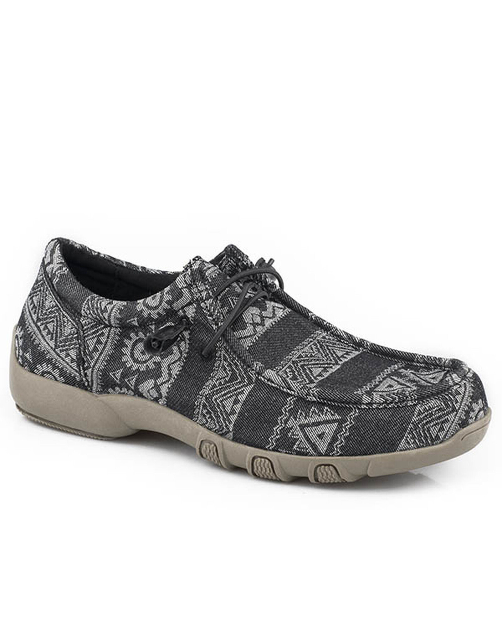 Roper Roper Ladies Chillin' Aztec Black 09-021-1791-2617 Casual Shoes Discontinued