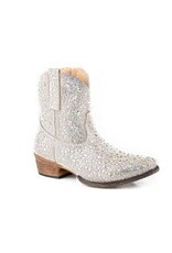 Roper Roper Womens Faux Leather Snip Toe Blingy Bootie 09-021-1557-3477