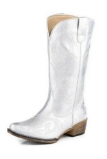 Roper Roper Womens Riley Grey Faux Leather Snip Toe Boot 09-021-1566-3245