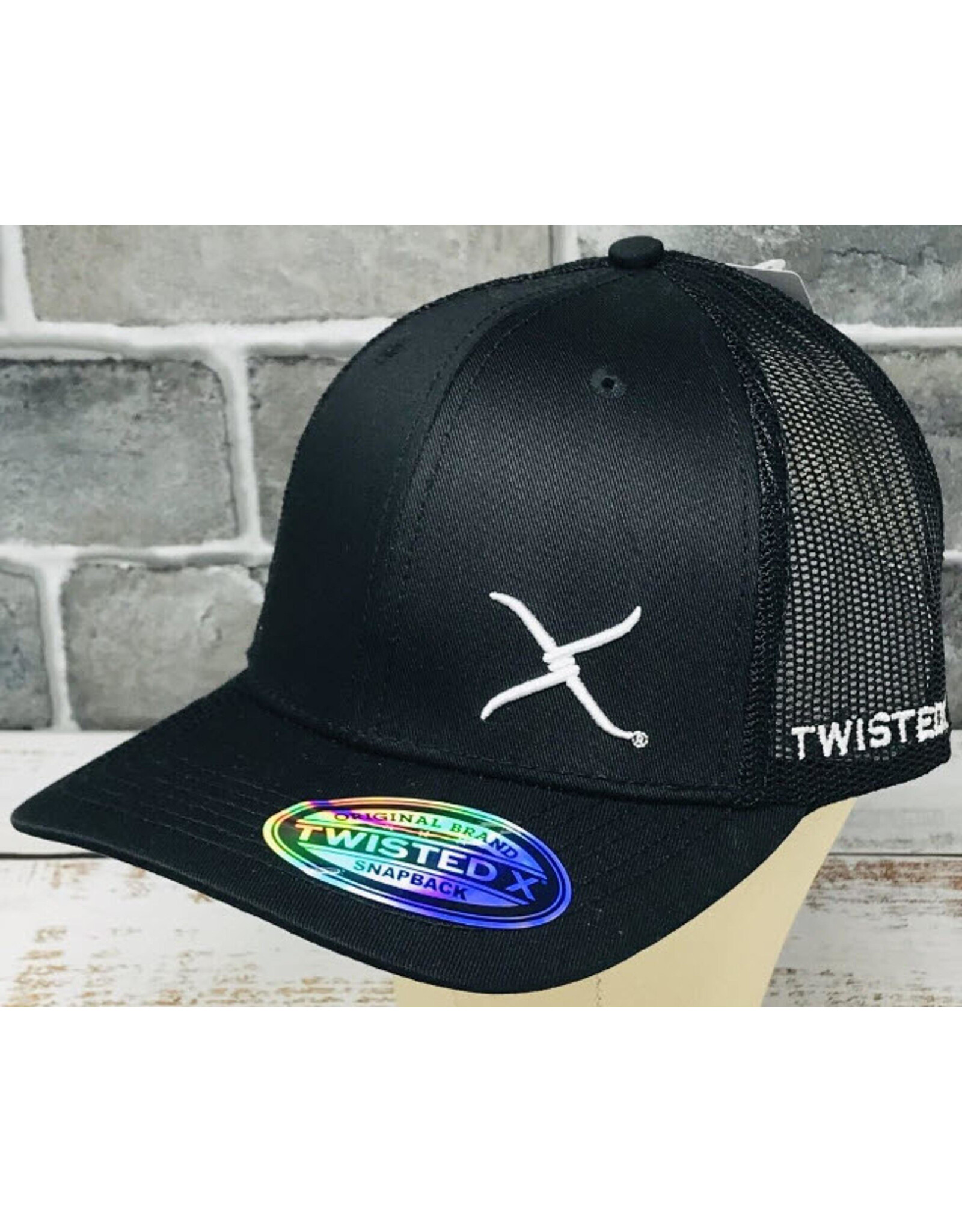 Twisted X Twisted X Black Snapback XC-155 Ball Cap