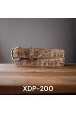 Twisted X Twisted X Distressed Embossed Gator Print Belt XDP-200
