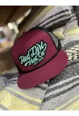 Red Dirt Hat Company Red Dirt Hat Co. Off the Vine Burgundy/Teal Cap RDHC-440