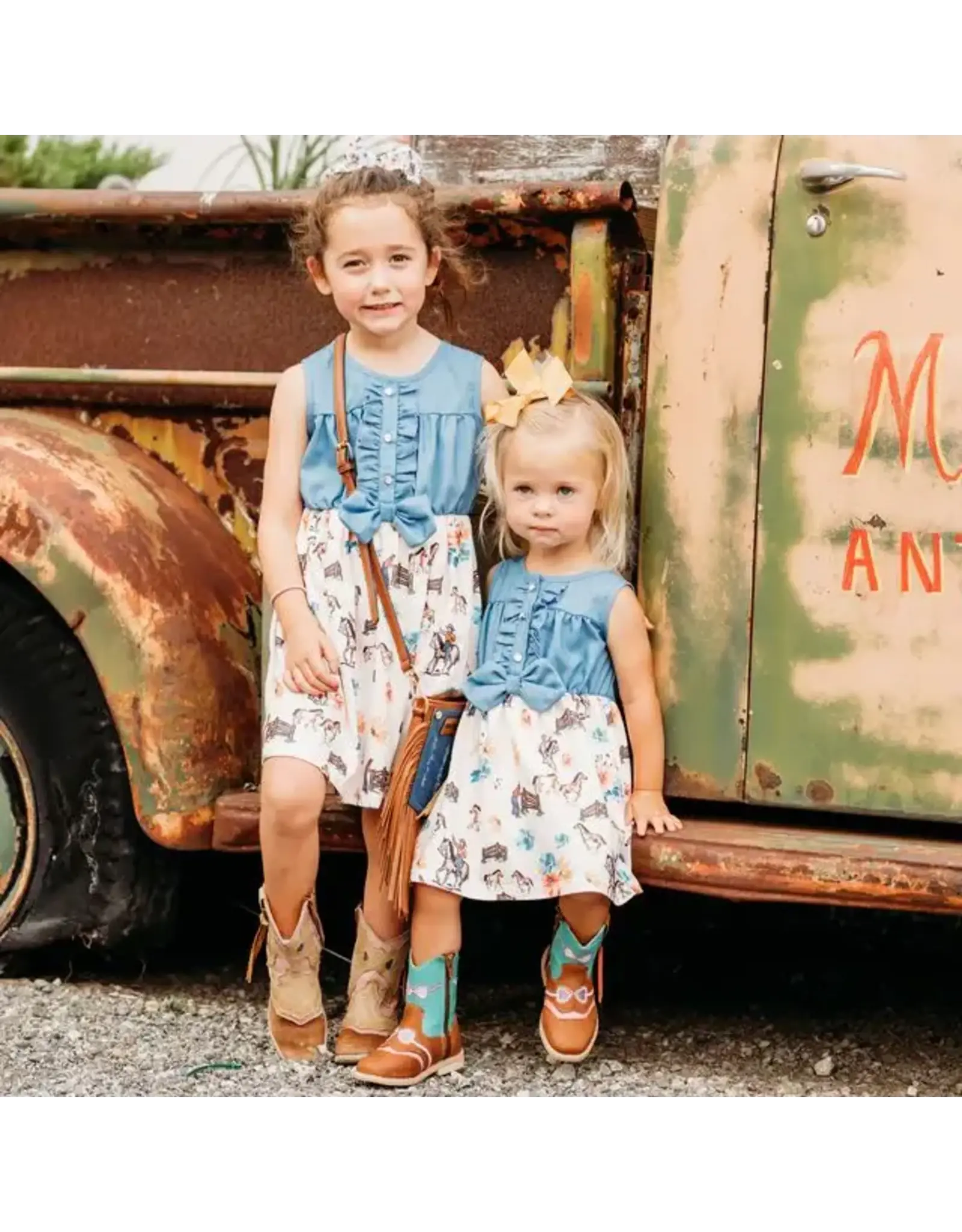 Shea Baby Shea Baby Ranch Hand Denim Dress SDR46