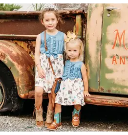 Shea Baby Shea Baby Ranch Hand Denim Dress SDR46