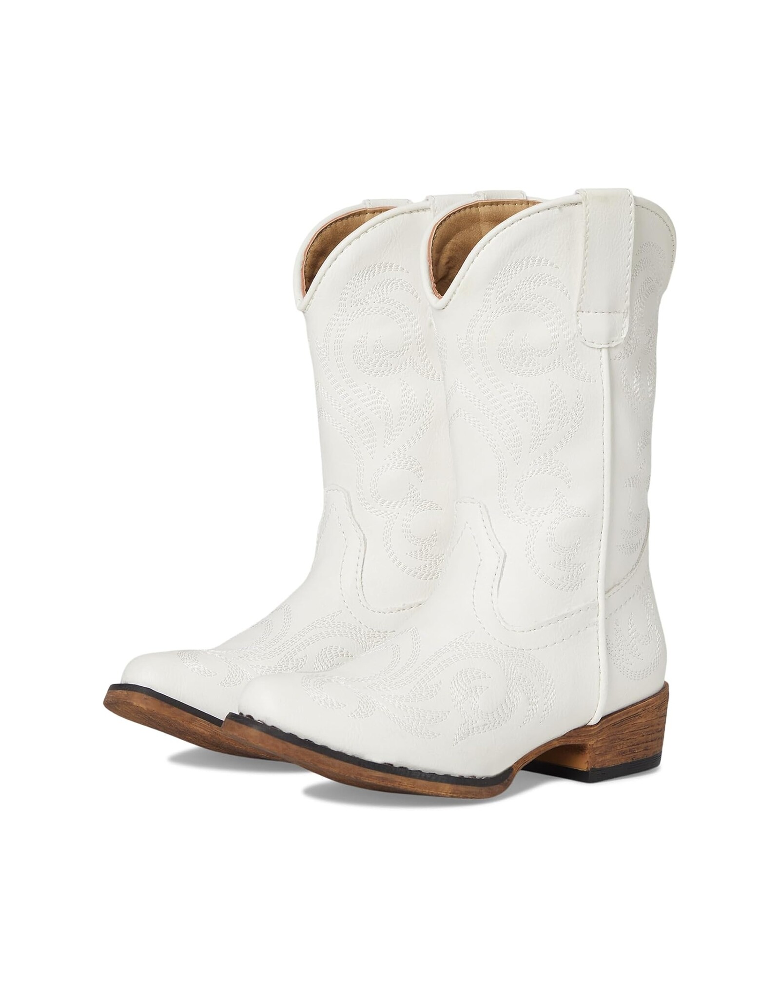 Roper Roper Little Kids Riley White Boot 09-018-1556-1022