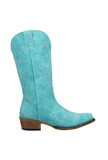 Roper Roper Womens Riley Blue Faux Leather Snip Toe Boot 09-021-1566-2423