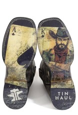 Tin Haul Tin Haul Mens Twenty-One Gambler Winning Outsole Western Boots 14-020–0077-0560 BL