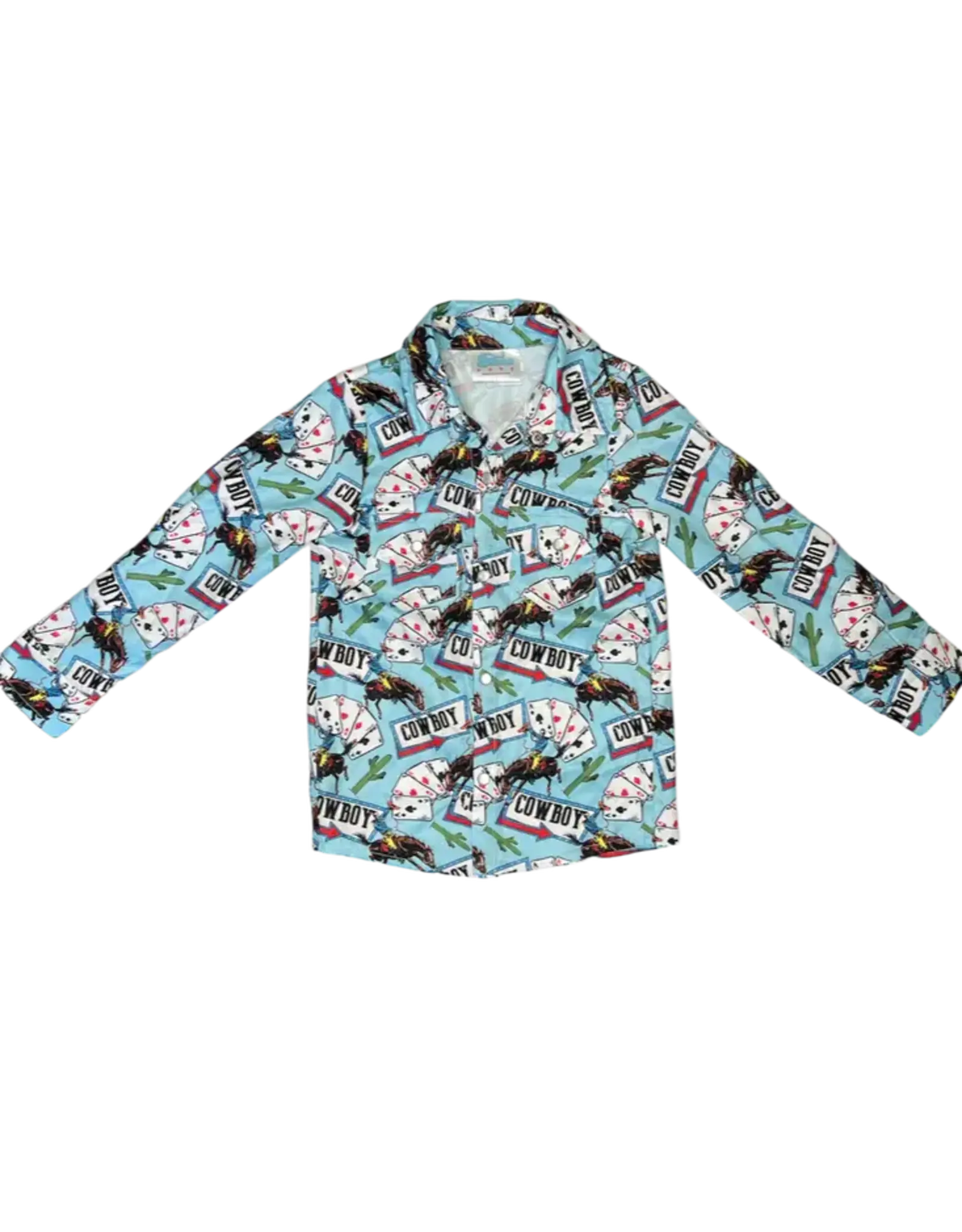 Shea Baby Shea Baby Vegas Cowboy LS Pearl Snap Shirt Snap15