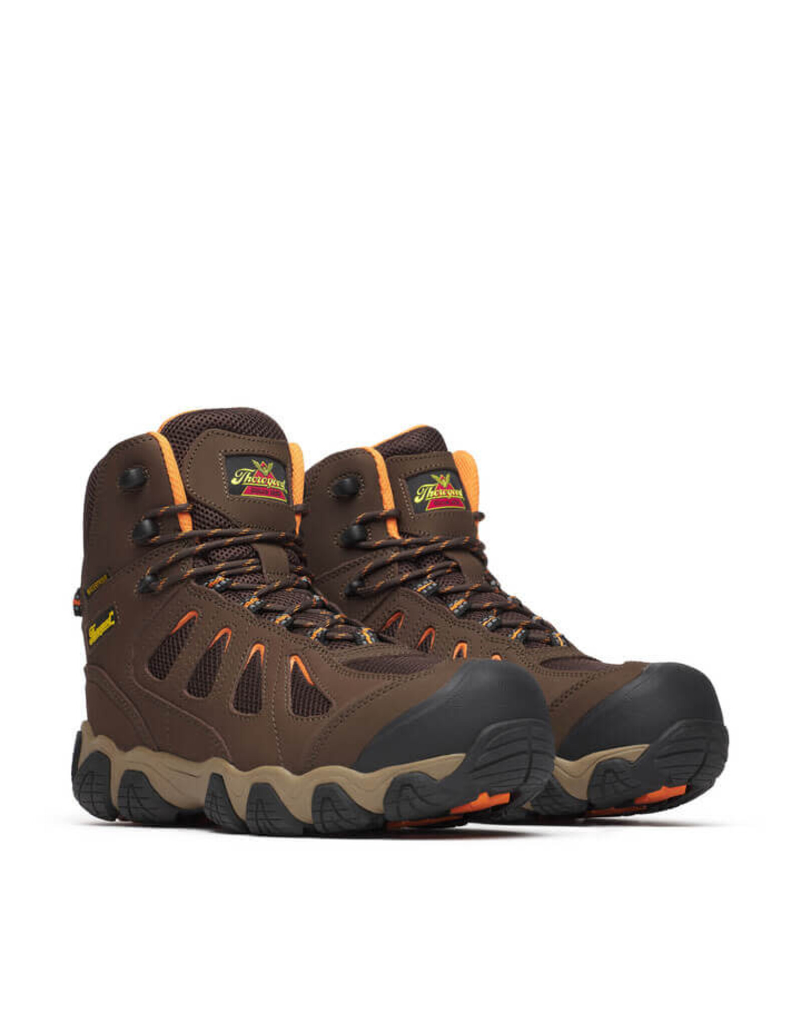 Thorogood Thorogood Men's Crosstrex 6” Waterproof 804-4296 Composite Toe Brown Hiker Work Boots DISCONTINUED