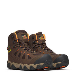 Thorogood Thorogood Men's Crosstrex 6” Waterproof 804-4296 Composite Toe Brown Hiker Work Boots DISCONTINUED