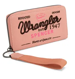 Wrangler Wrangler Vintage Canvas Pink Wallet/Clutch WG136-W006PK