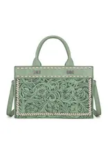 Wrangler Montana West Tooled Collection Tote/Crossbody  MW1323-8011GN