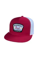 Whiskey Bent Hat Co. Whiskey Bent The WB Red Ball Cap