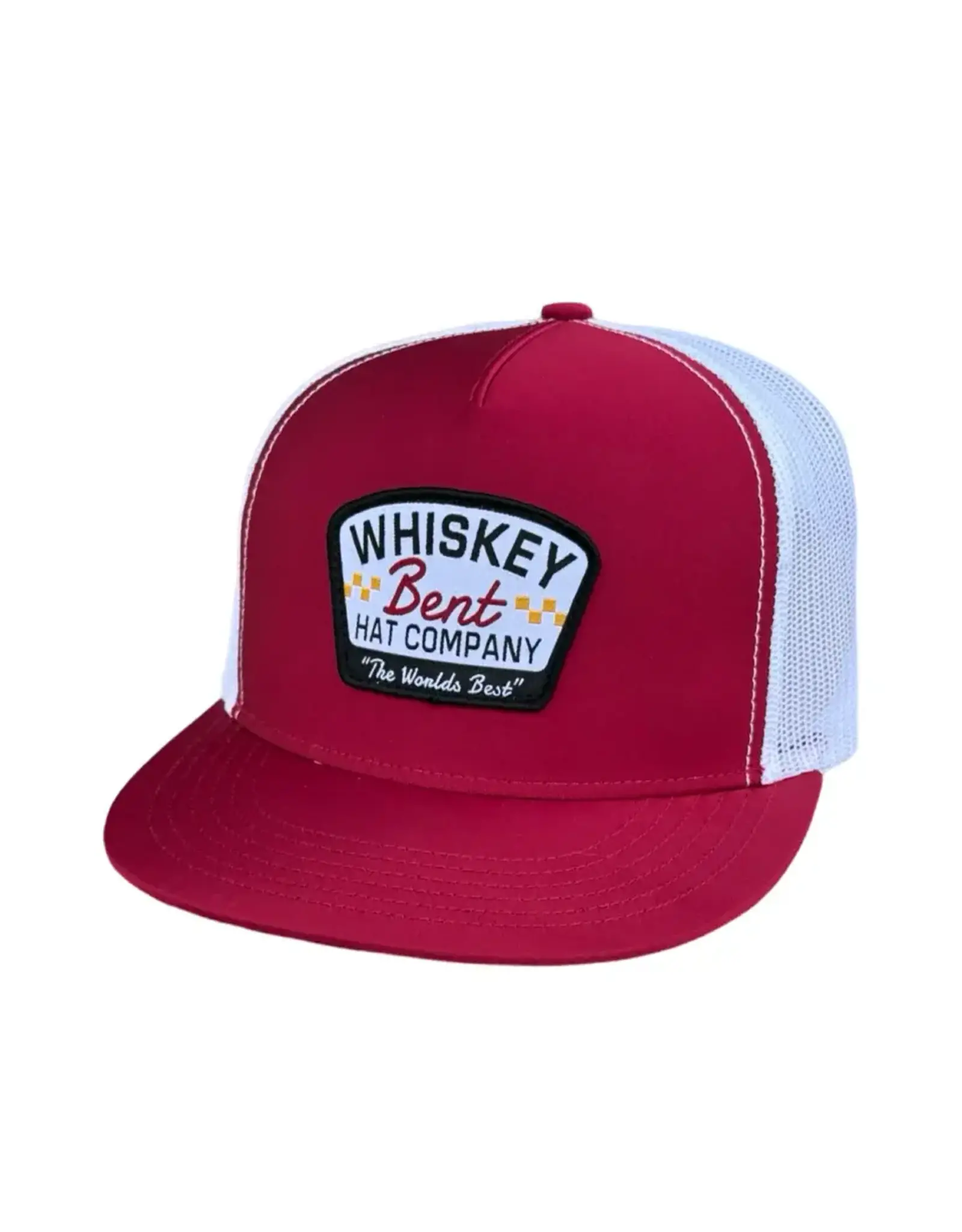 Whiskey Bent Hat Co. Whiskey Bent The WB Red Ball Cap