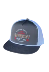 Whiskey Bent Hat Co. Whiskey Bent The Straight Gunmetal Ball Cap