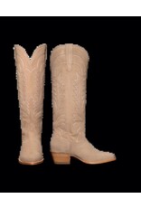 Tecovas Ladies The Abby Suede Snip Toe 20029 Driftwood