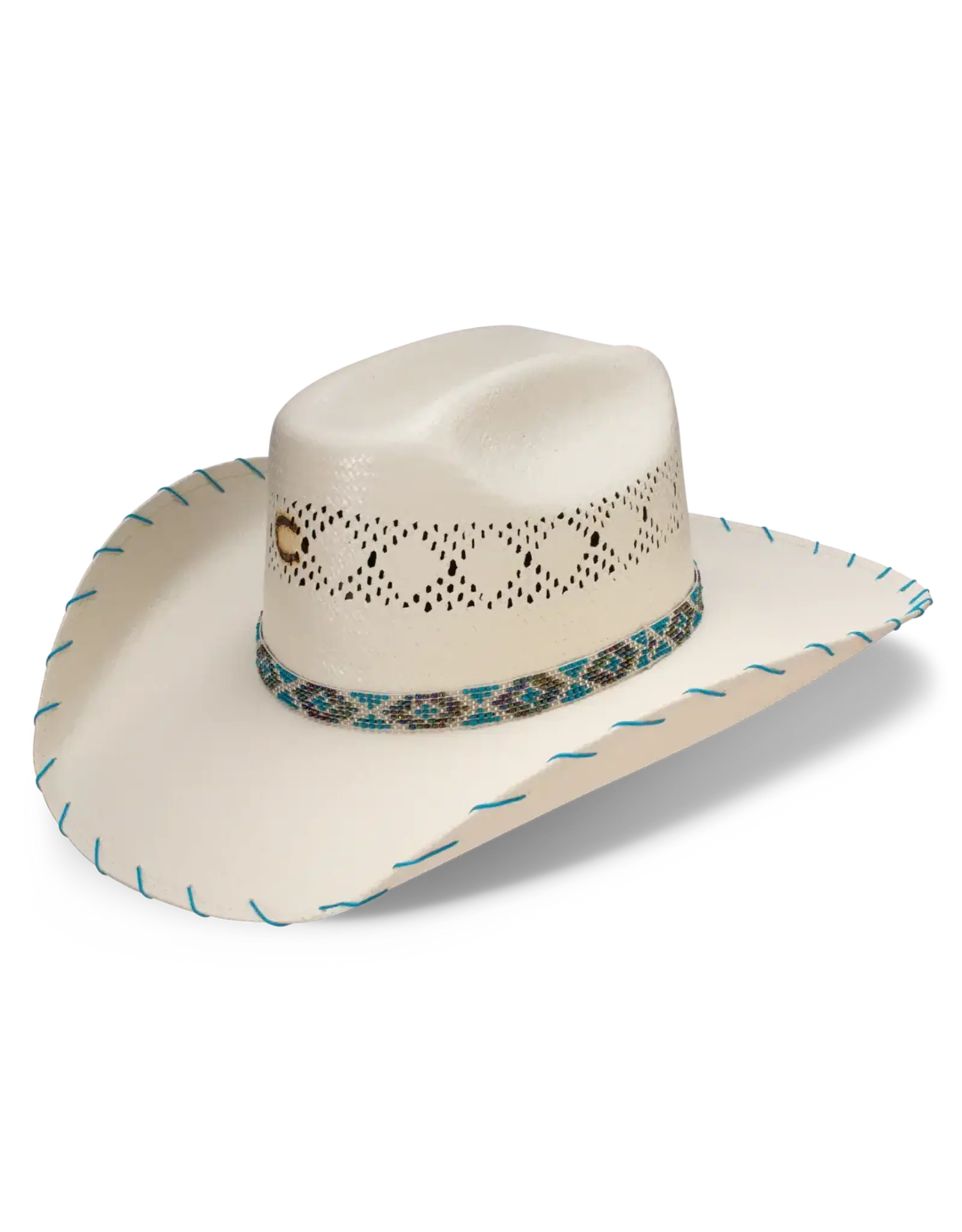 Charlie 1 Horse Charlie1 Horse 30 Apache Jr Straw Hat CSPAJR-3040