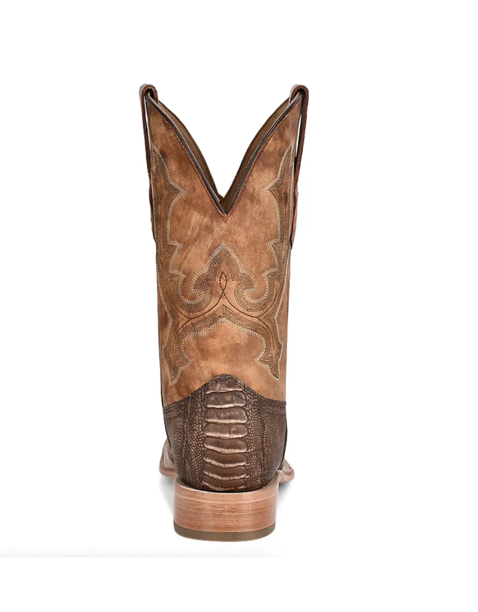 Corral Corral Mens Brown/Sand Ostrich Leg A4289 Western Boots DISCONTINUED
