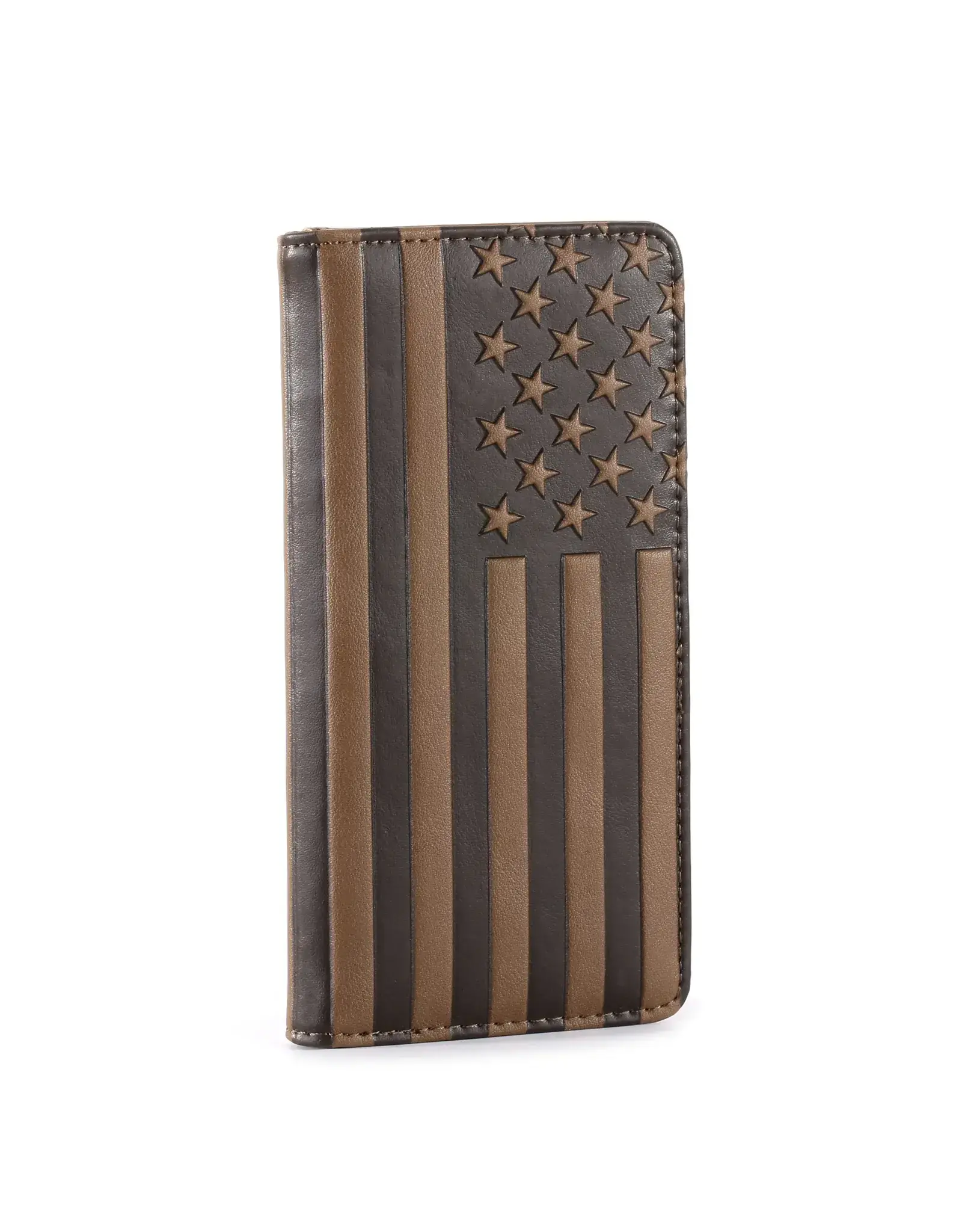 Montana West Montana West Leather Patriotic Rodeo Wallet MW-615BR